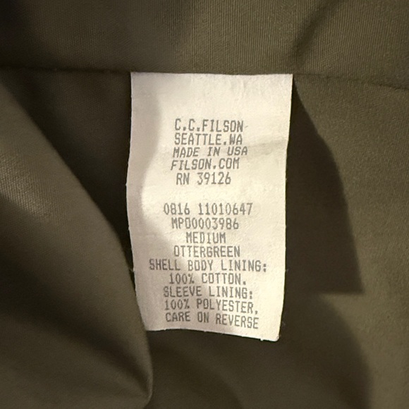 Filson Jacket - Picture 7 of 7